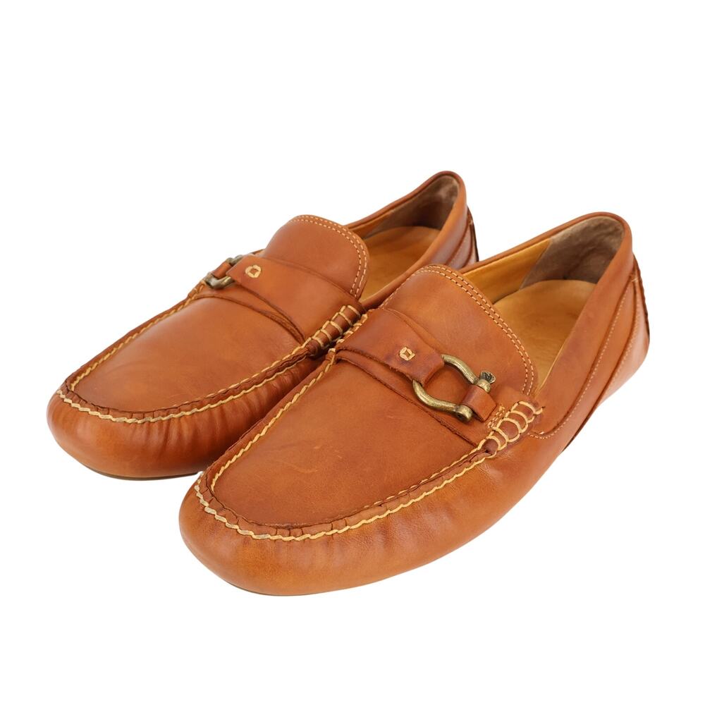 Sperry Men's Top-Sider Gold Cup Luxury Leather Boat Shoe Loafers Size 9